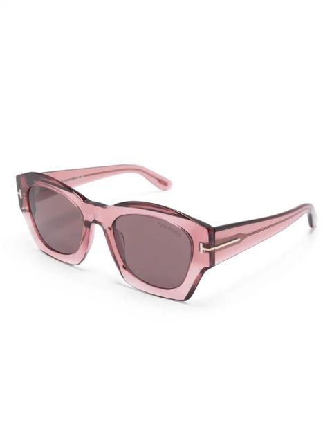 TOM FORD Eyewear Guilliana geometric-frame sunglasses - Pink - zdjęcie produktu nr 2