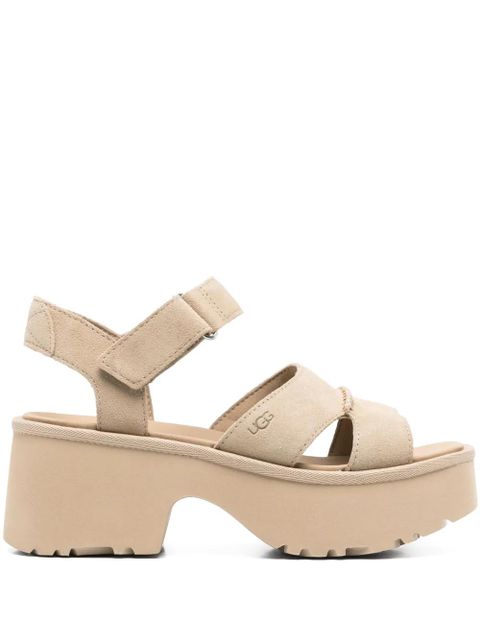 UGG 70mm New Heights Ankle Strap sandals - Neutrals - zdjęcie produktu nr 1