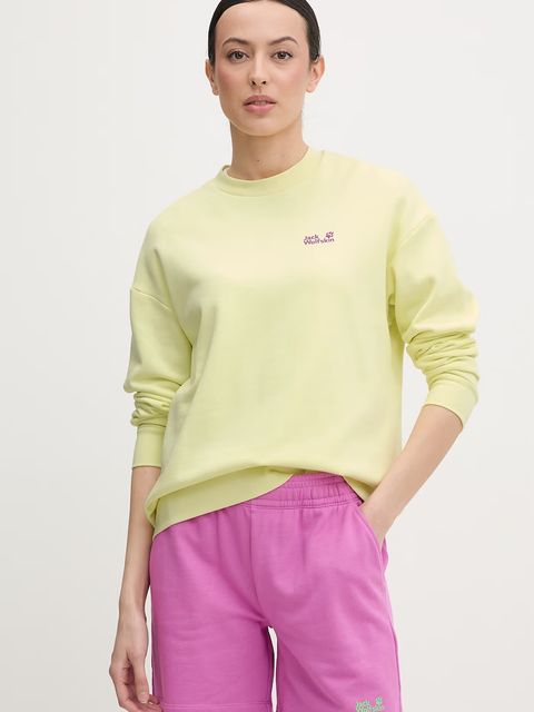 Jack Wolfskin bluza damska bawełniana Celebrate The Paw - zdjęcie produktu nr 2