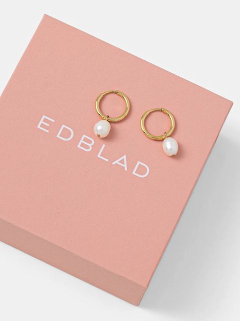 EDBLAD kolczyki pozłacane Perla 116656