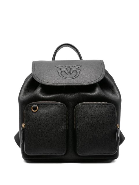PINKO leather backpack - Black - zdjęcie produktu nr 1