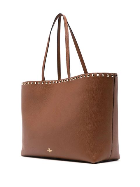 Valentino Garavani Rockstud tote bag - Brown