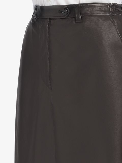 Prada straight-fit knee-length skirt - Black