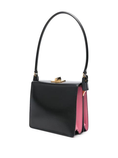 Prada small turn-lock shoulder bag - Black - zdjęcie produktu nr 2