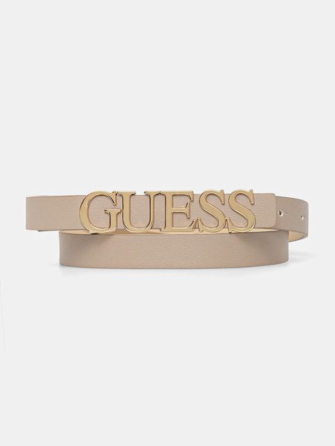 Guess pasek MIMINA damski kolor beżowy BW9257 P5320 - zdjęcie produktu nr 1