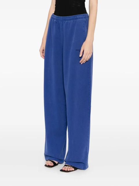Alexander Wang articulated leg sweatpants - Blue