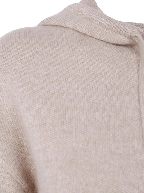 Guest In Residence hooded cashmere jumper - Neutrals