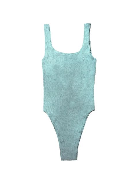 MC2 Saint Barth Lora scoop-neck swimsuit - Blue - zdjęcie produktu nr 1