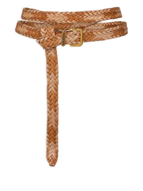 ETRO woven double-wrap belt - Brown - zdjęcie produktu nr 1