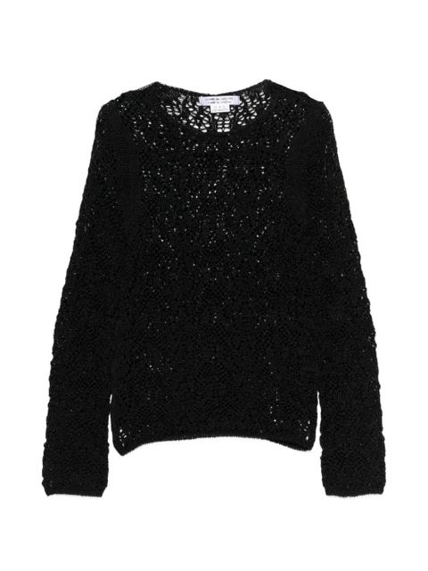 Comme Des Garçons long-sleeves sweater - Black - zdjęcie produktu nr 1