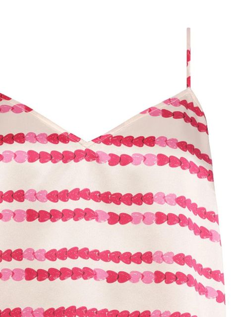 ERES Câlin heart-print camisole top - Pink