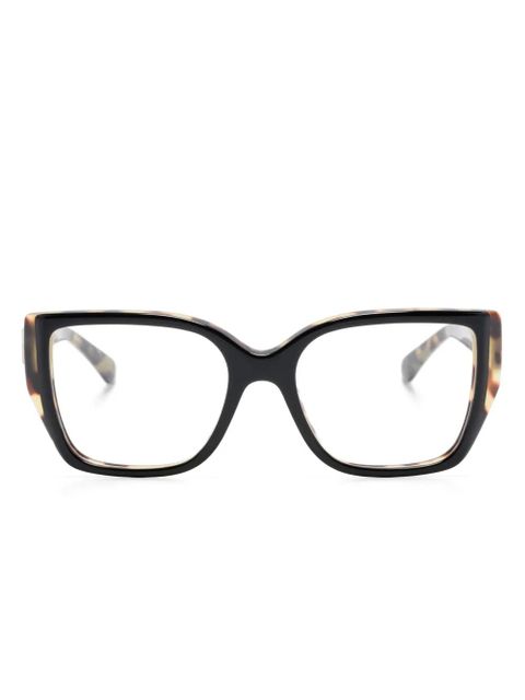 Michael Kors Castello square-frame glasses - Black - zdjęcie produktu nr 1
