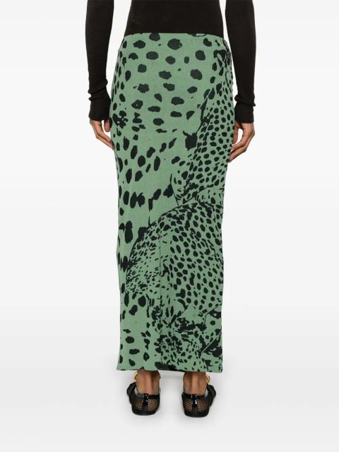 Nanushka Nesse midi skirt - Green