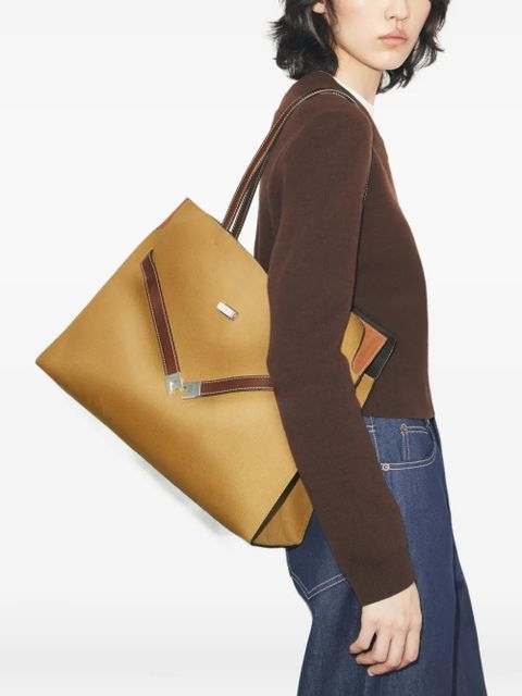 Tory Burch Lee Radziwill canvas tote - Neutrals - zdjęcie produktu nr 2