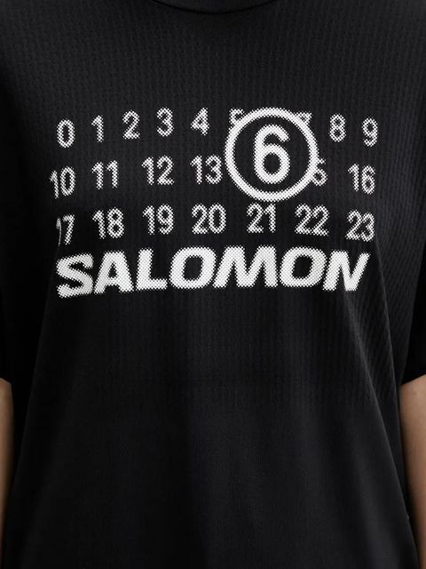 MM6 Maison Margiela x Salomon t-shirt damski kolor czarny S52GC0345.M20101