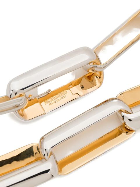 Jil Sander anchor-chain bracelet - Gold