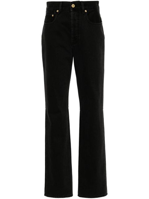 Jacquemus La De Nimes Droit straight-leg jeans - Black