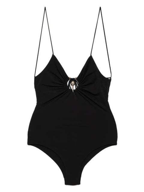 Christopher Esber Ruched Orbit One Piece - Black - zdjęcie produktu nr 1