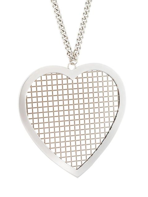 Givenchy heart pendant necklace - Metallic