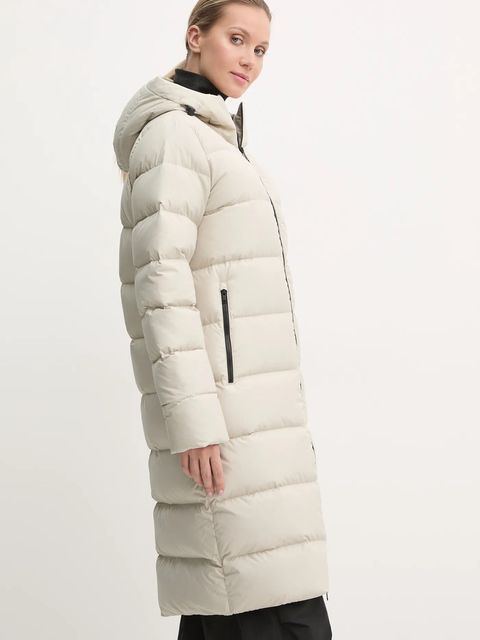 Jack Wolfskin kurtka puchowa Frozen Palace damska kolor szary zimowa 1204133