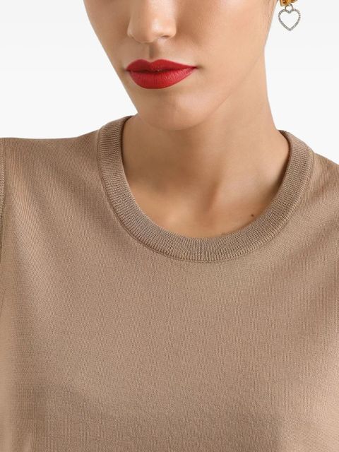 Dolce & Gabbana cashmere top - Neutrals