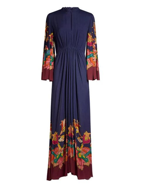 ETRO floral-print dress - Blue - zdjęcie produktu nr 1