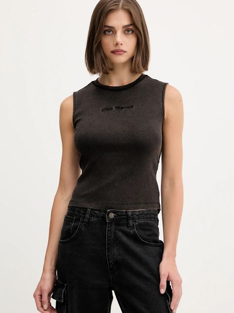 Guess Originals top kolor brązowy W5YP44 KCTT1