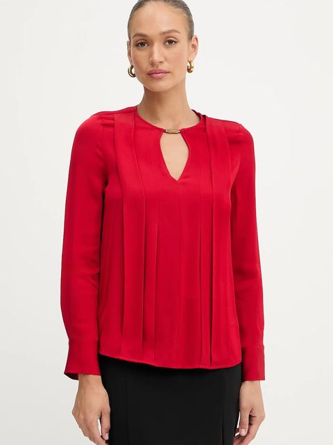 Marciano by Guess bluzka ANITA damska kolor czerwony gładka 5YGH14 7356A - zdjęcie produktu nr 1