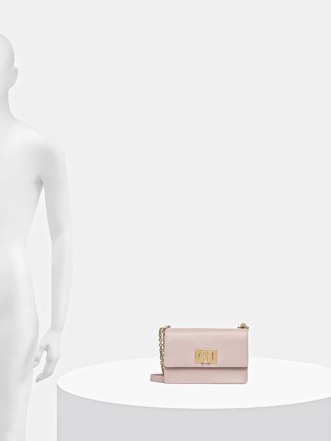 Furla torebka skórzana kolor różowy BAFKACO ARE000 2814S