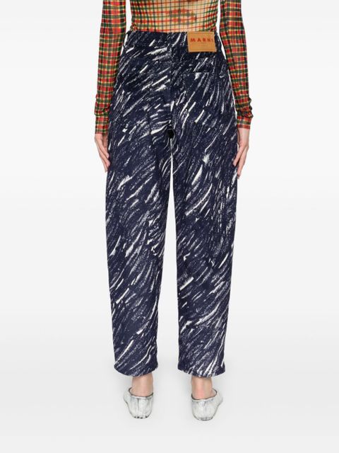 Marni Crayon trousers - Blue
