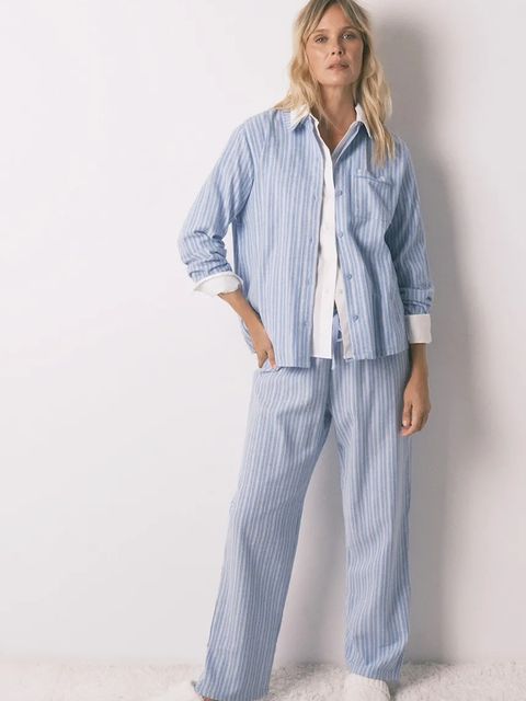 women'secret piżama bawełniana damska kolor beżowy bawełniana 3592477 - zdjęcie produktu nr 1