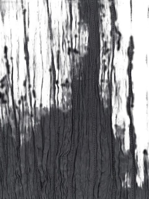 Alysi round-neck textured top - Grey