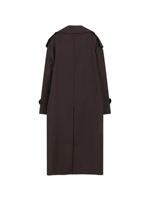 The Frankie Shop Dursley double-breasted trench coat - Brown - zdjęcie produktu nr 2