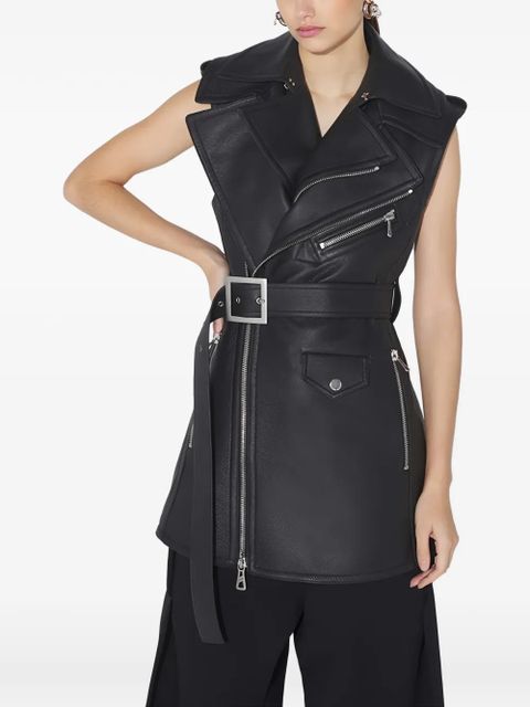 Jean Paul Gaultier leather vest - Black - zdjęcie produktu nr 2