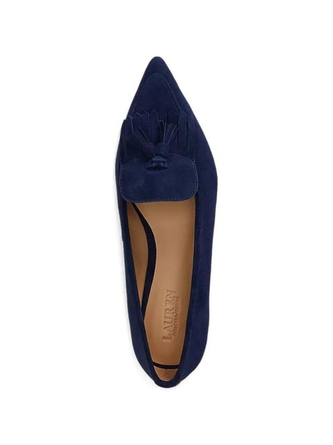 Lauren Ralph Lauren pointed tassel-detail pumps - Blue