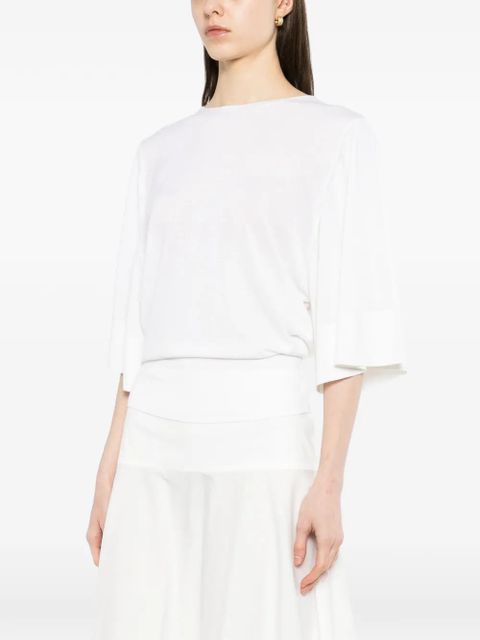 Jacquemus The Mananco top - Neutrals