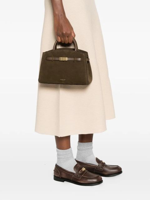 DeMellier small Hudson suede tote bag - Brown - zdjęcie produktu nr 2