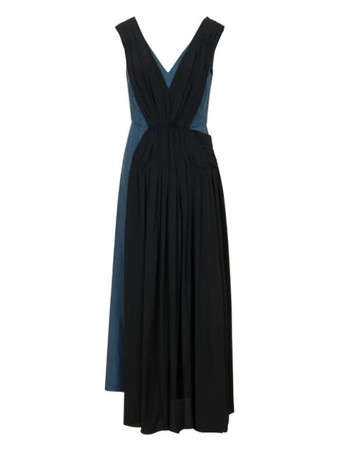 Marni draping-detail split mini dress - Black - zdjęcie produktu nr 1