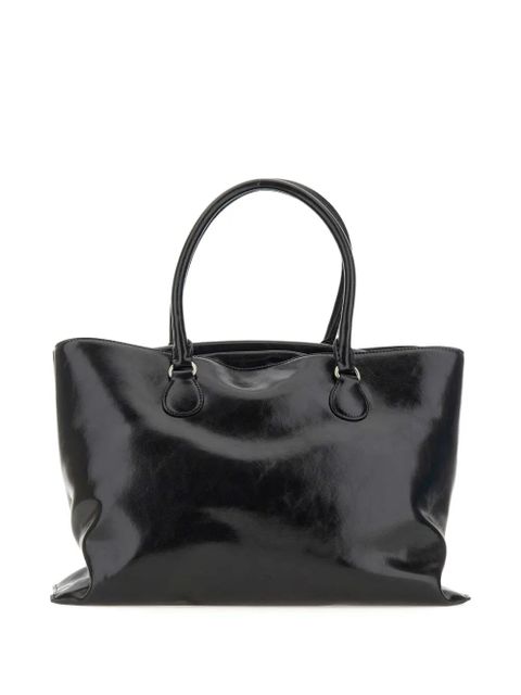 Osoi double-handle leather tote bag - Black - zdjęcie produktu nr 2
