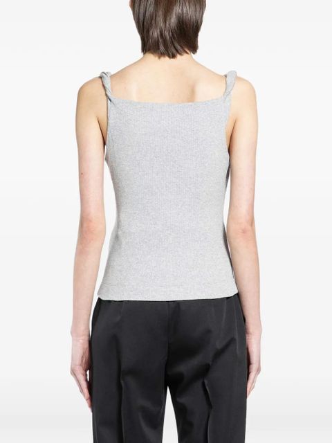 Vivienne Westwood Anna twisted-detail top - Grey