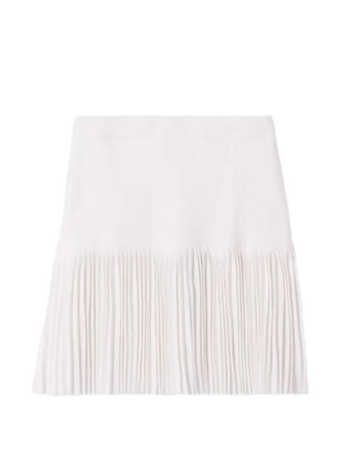 Claudie Pierlot pleated mini skirt - White - zdjęcie produktu nr 1