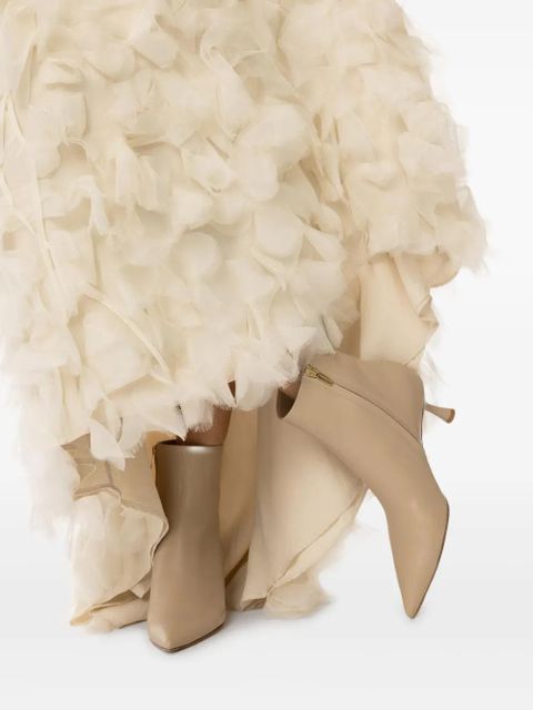 Gianvito Rossi 55mm Murray pointed-toe ankle boots - Neutrals