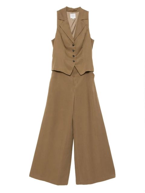 Reformation Taryn set (set of two) - Brown - zdjęcie produktu nr 1