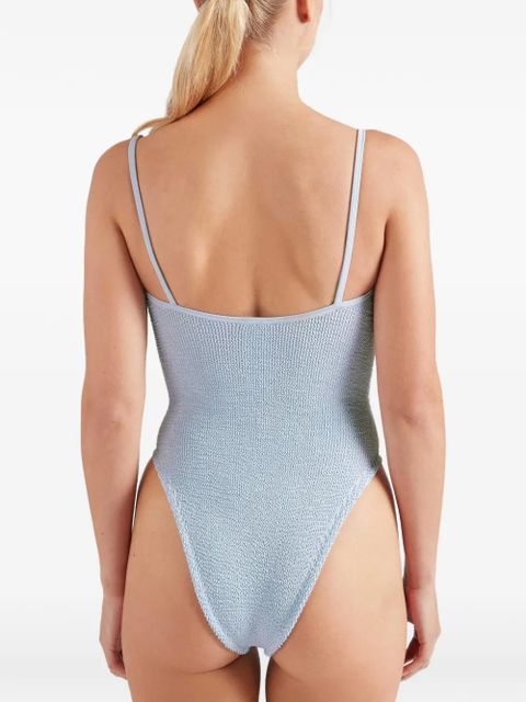 Hunza G Mia beaded swimsuit - Blue