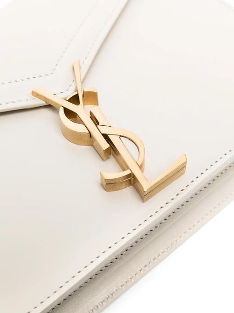 Saint Laurent Cassandra monogram shoulder bag - Neutrals