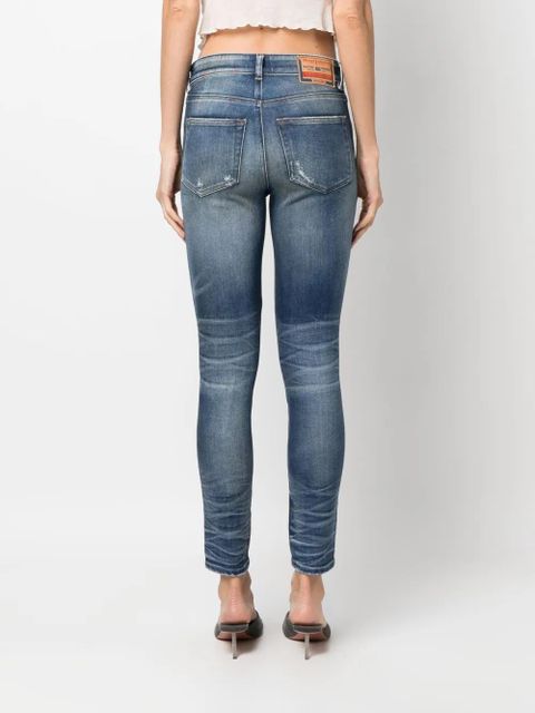 Diesel 2017 Slandy skinny jeans - Blue