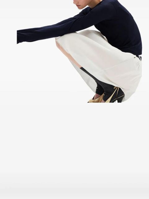 Miu Miu boat-neck sweater - Blue