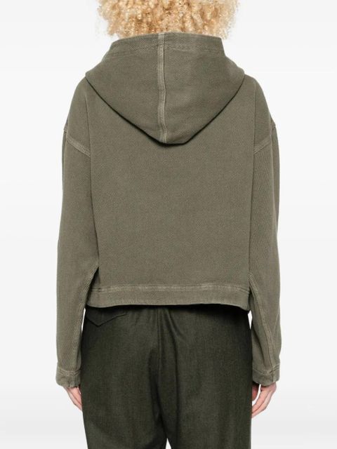 Golden Goose lace-up hoodie - Green