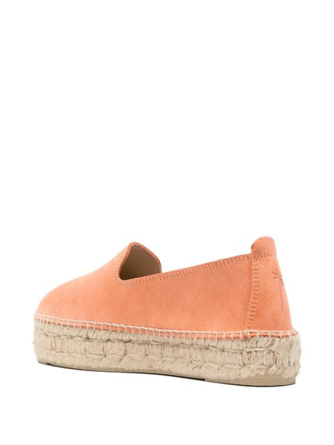 Manebi sunset orange espadrilles