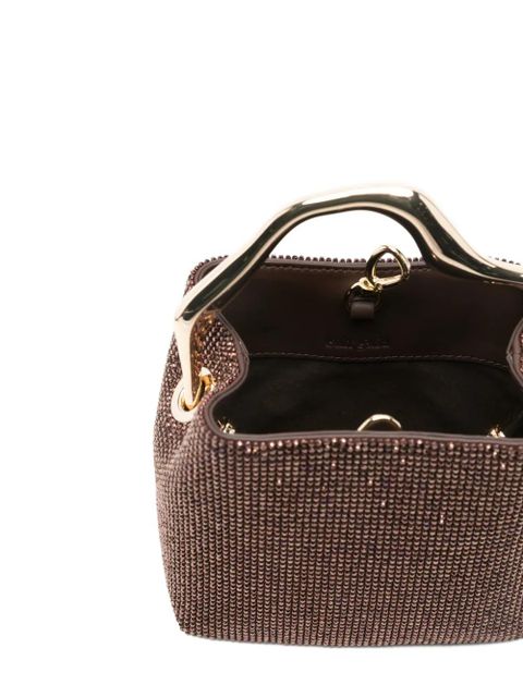 Cult Gaia CULT GAIA SOLENE MINI TOP HANDLE BAG - Brown